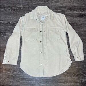 Abercrombie & Fitch Cream Shacket